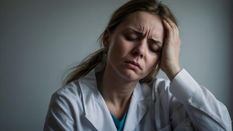 Femme fatiguée malgré des analyses normales